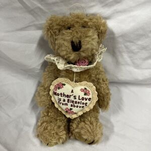 Monarch Creation Heavenly Teddy Bears A Mother’s Love Ornament 7" Stuffed Animal